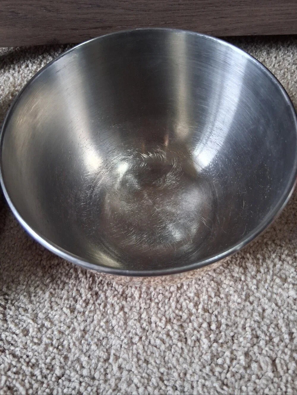 Original Sunbeam Mixmaster Stainless Mixing Bowls 6 1/4 And 9